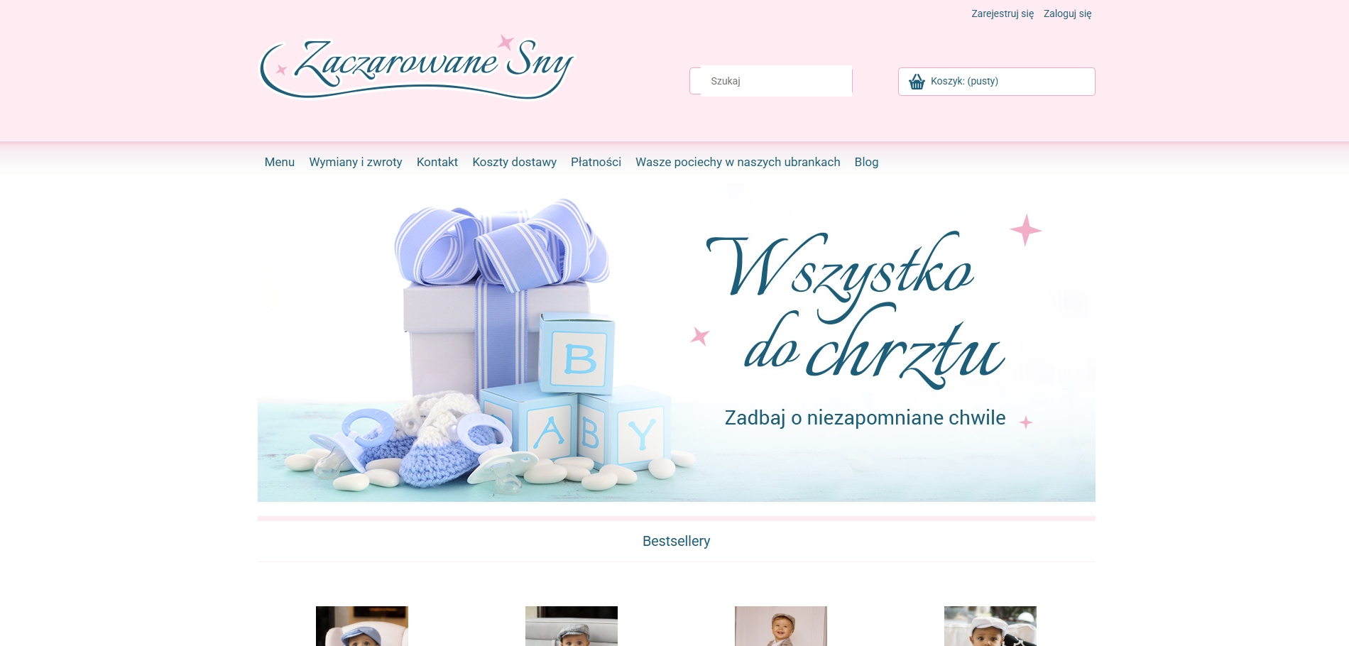 Ubrania na chrzest – co wybrać, aby dziecko czuło się komfortowo?