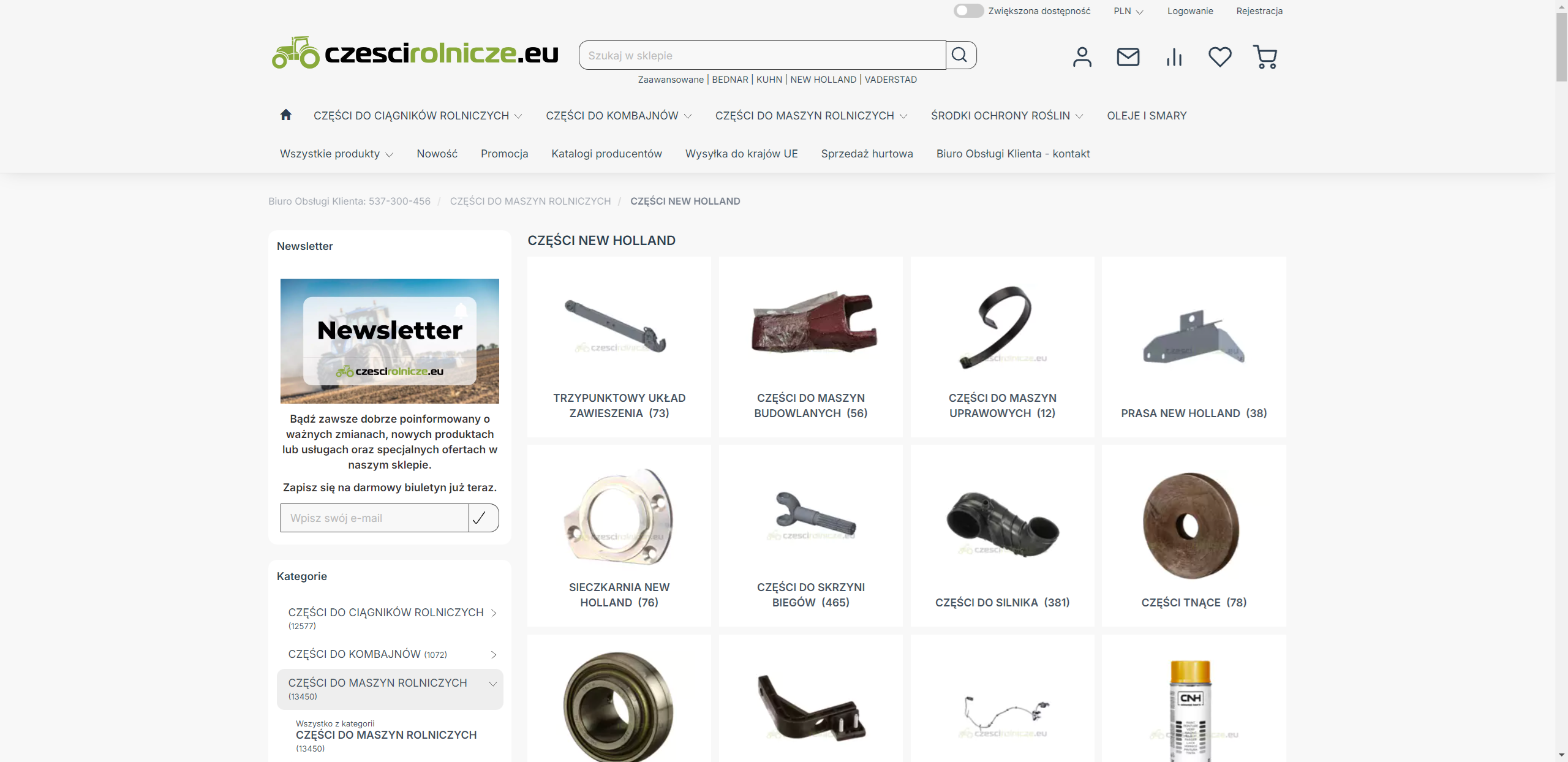 Na co zwracać uwagę, kupując części New Holland do starszych maszyn?