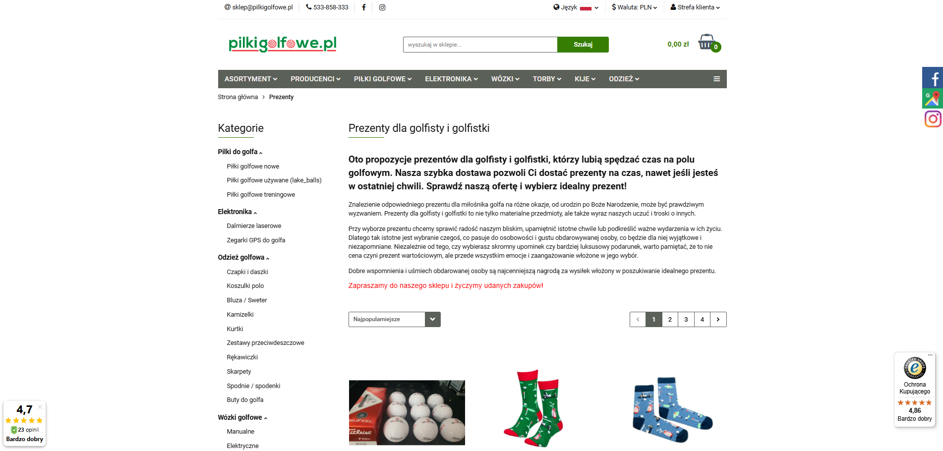 Prezenty dla golfisty amatora – co kupić komuś, kto dopiero zaczyna przygodę z golfem?