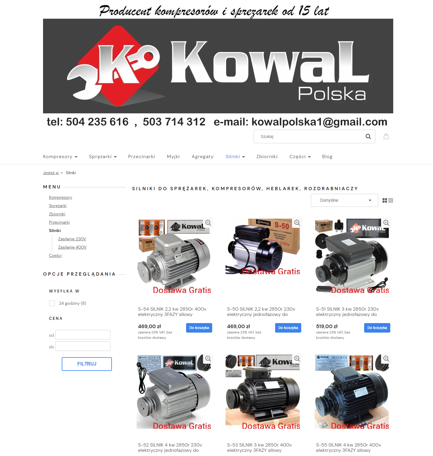 Energooszczędne silniki do sprężarek jako sposób na obniżenie kosztów eksploatacji