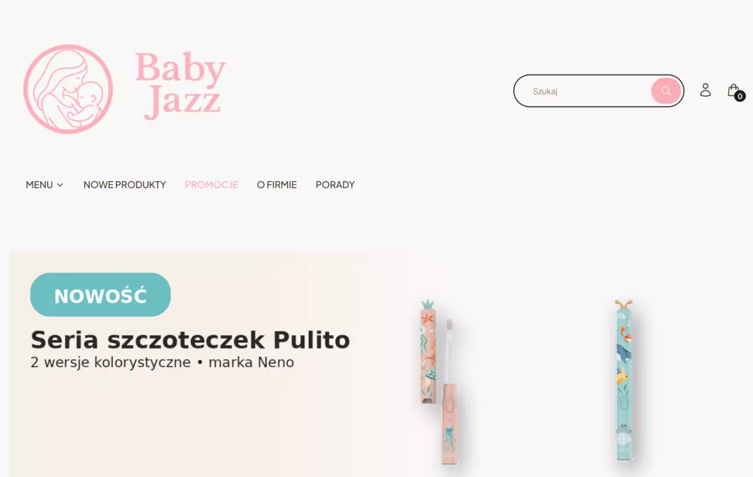 Logo Firmy Akcesoria dla dzieci - Baby Jazz