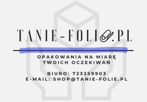 Logo Firmy Materiały do pakowania - Tanie Folie